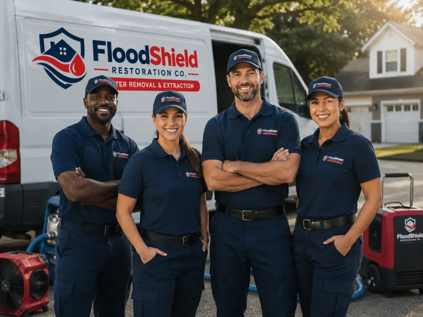 Flood Damage Restoration company in Ebervale, PA